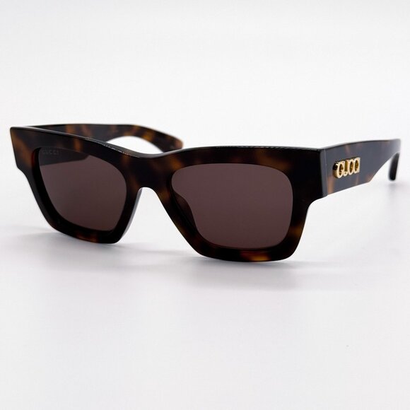 NEW GUCCI SUNGLASSES HAVANA WOMEN EYEWEAR GUCCI GG1835S 002 main image 8